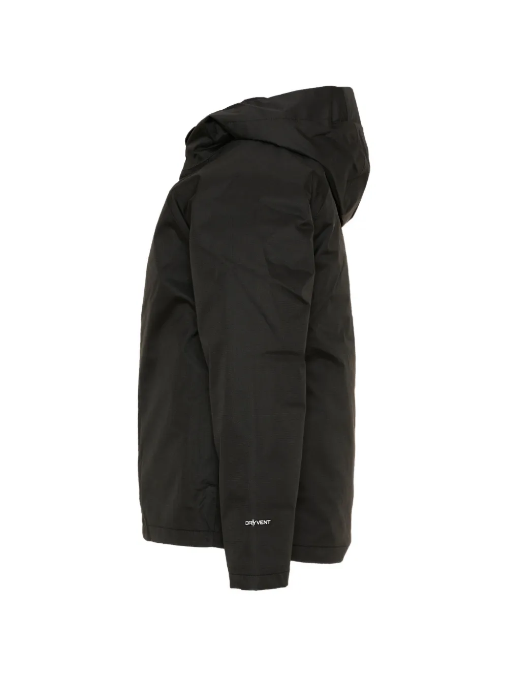 The North Face Kids Twee omkeerbare gewatteerde jack met capuchon Zwart