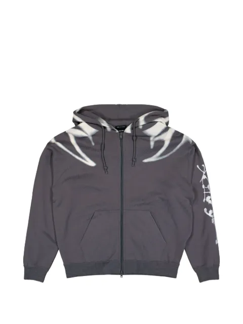 Y-3 Chito graphic French terry zipper hoodie