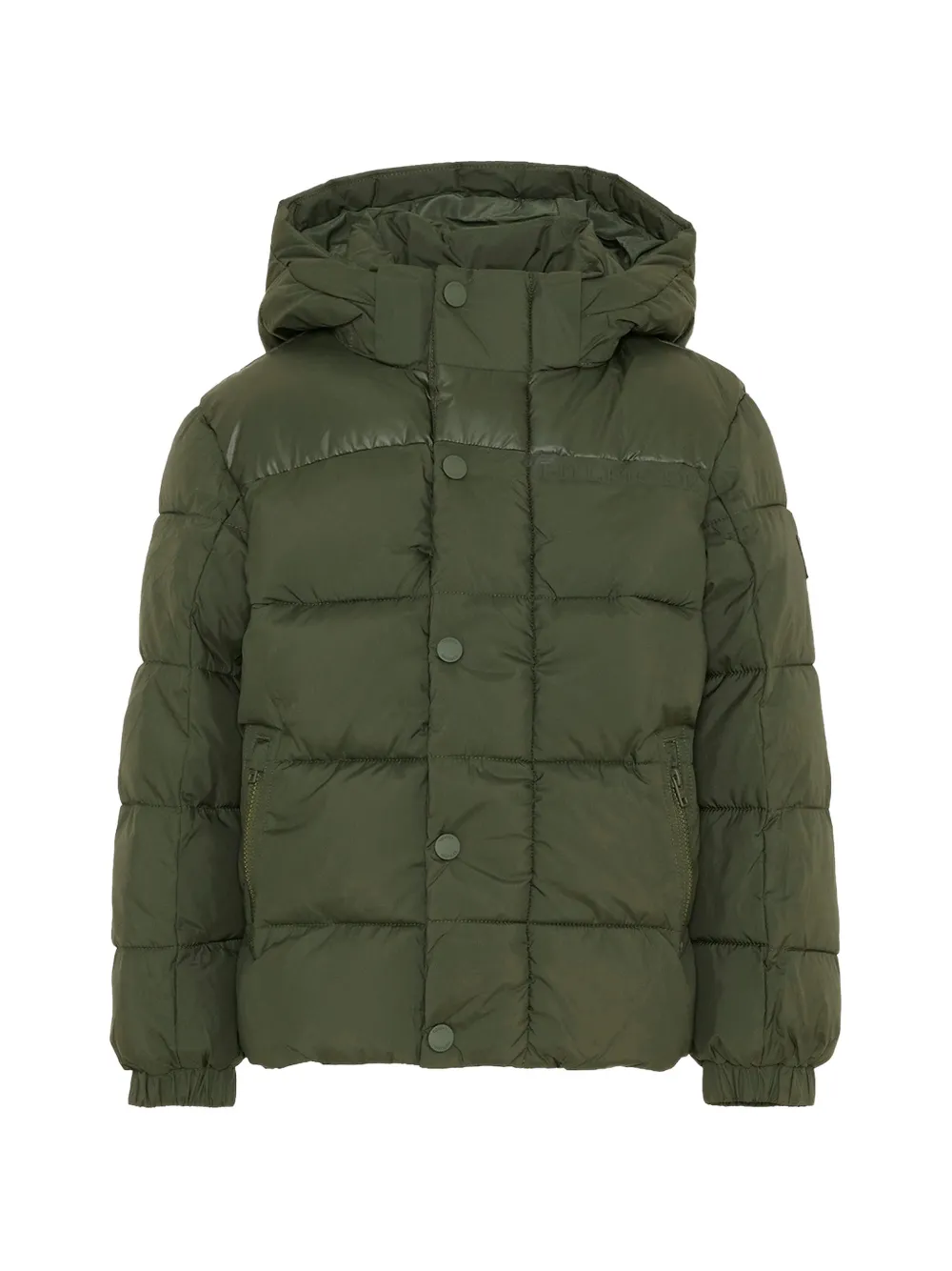 Tommy Hilfiger Junior Piumino con cappuccio - Verde