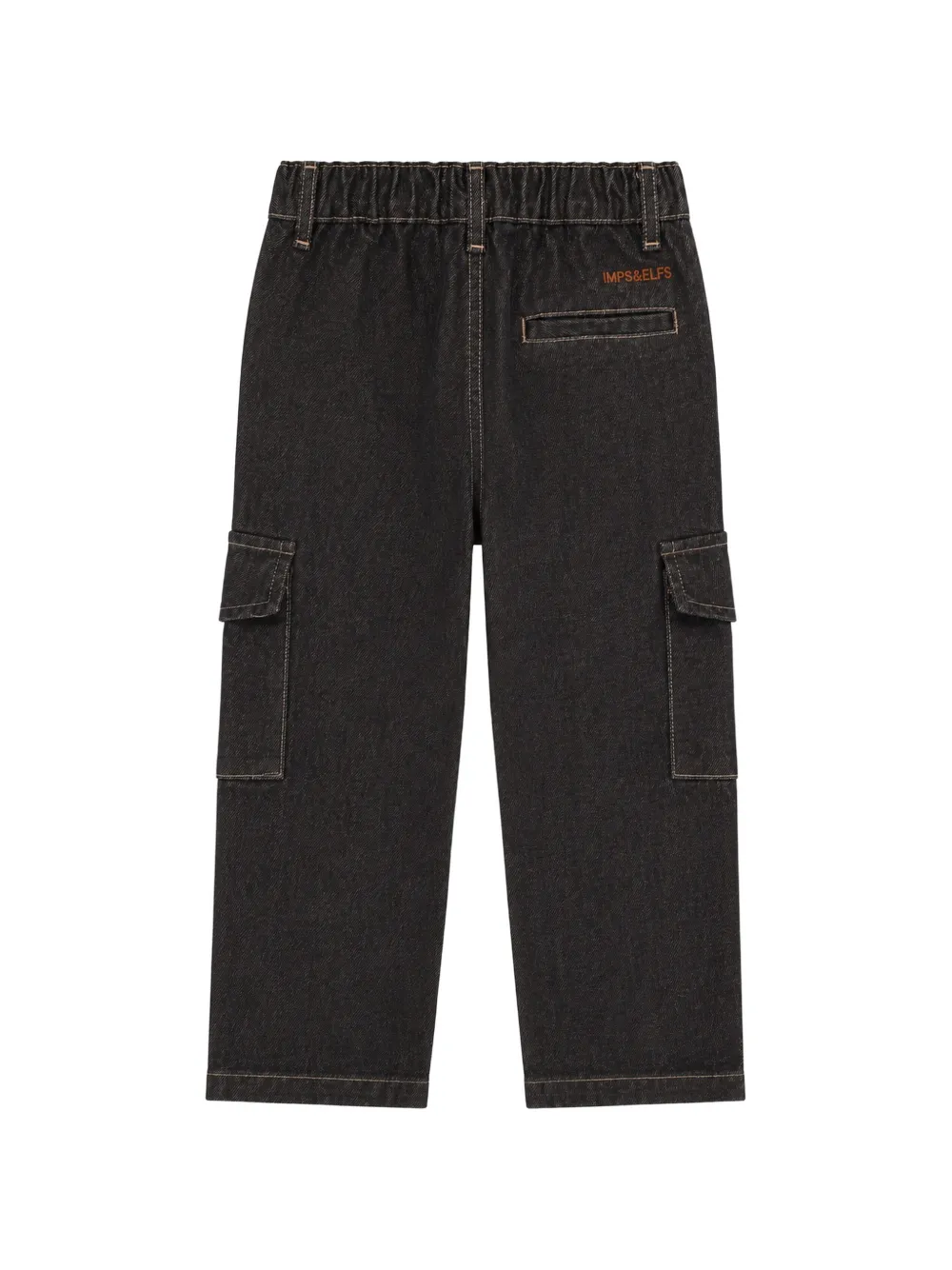 Manuel Ritz Kids Jeans met wijde pijpen Zwart