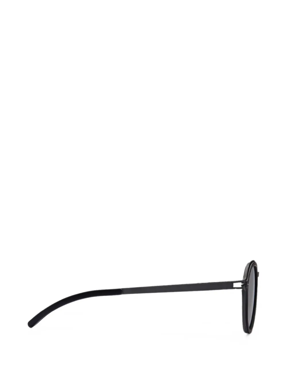 Mykita MR001 zonnebril met rond montuur Zwart