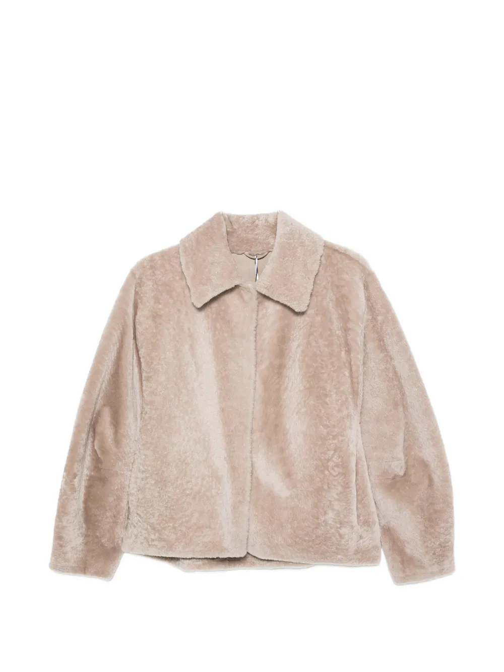Manzoni 24 shearling jacket - Nude