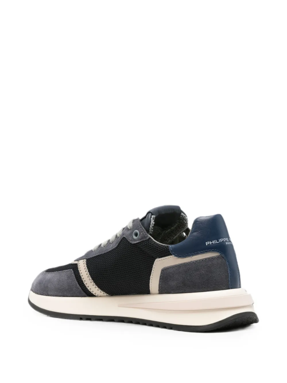 Philippe Model Paris Sneakers met logopatch Blauw