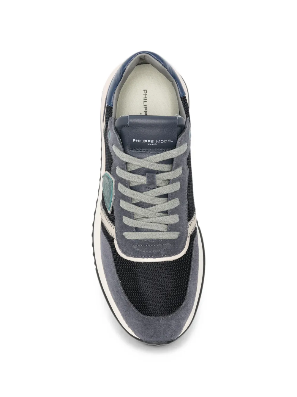 Philippe Model Paris Sneakers met logopatch Blauw