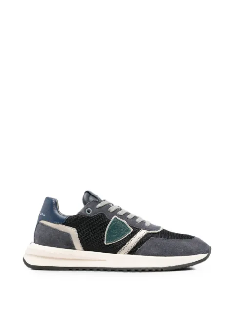 Philippe Model Paris panelled logo-patch sneakers