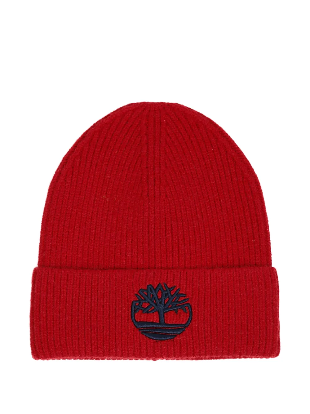 Timberland Kids Cappello con logo ricamato - Rosso