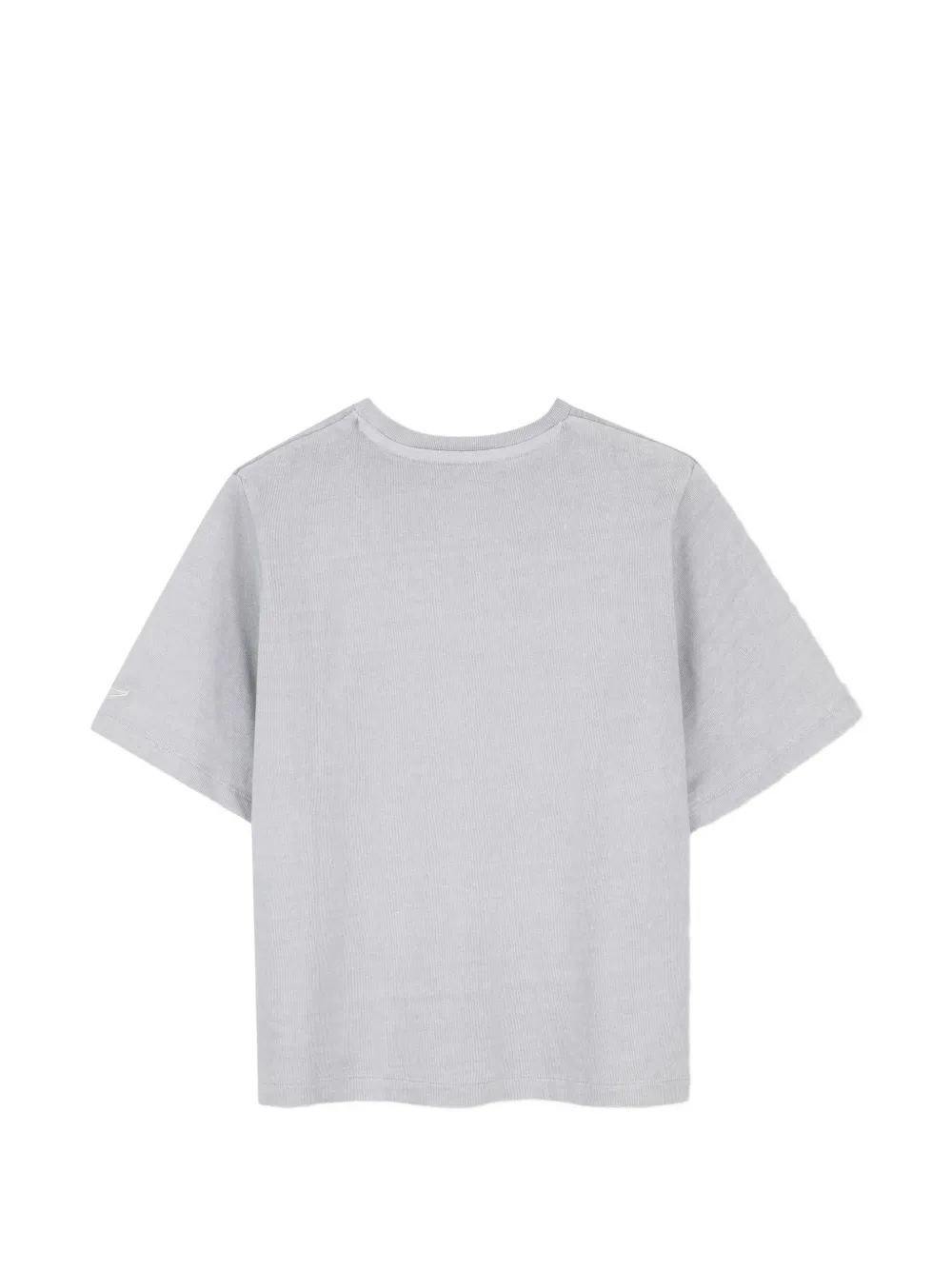 Zadig & Voltaire Kids Katoenen T-shirt met logoprint Grijs