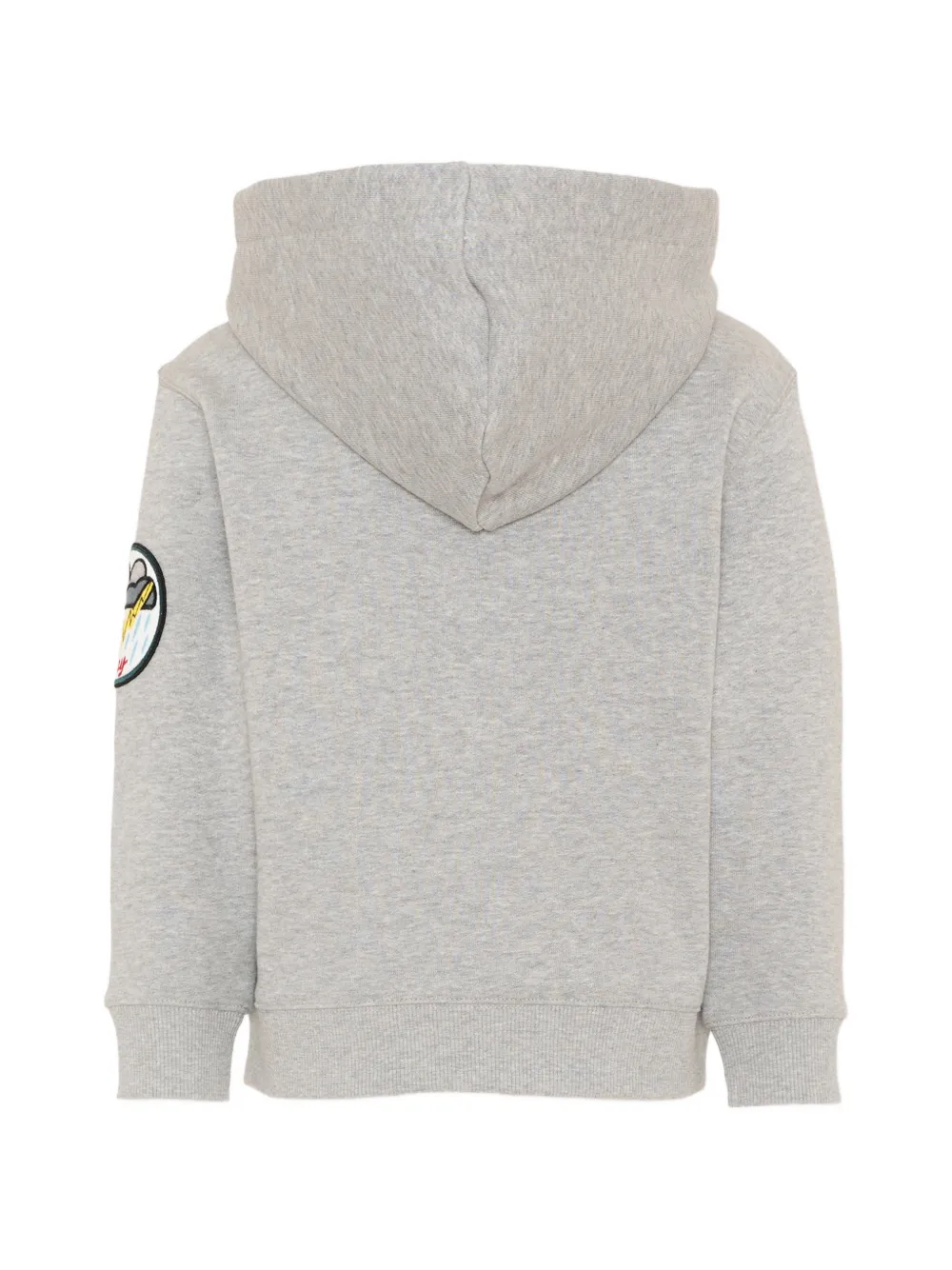 Burberry Kids Thomas Bear hoodie met patch Grijs