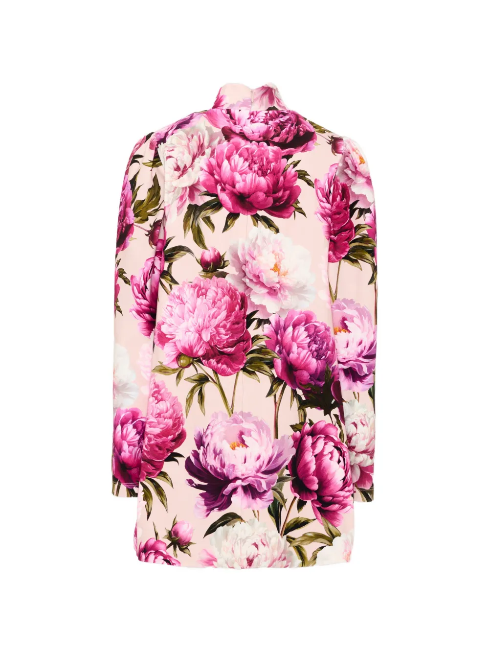 Dolce & Gabbana Kids Jurk met pioenrozen-print