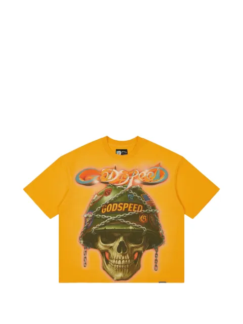 GODSPEED Badges of Honor T-Shirt mit grafischem Print