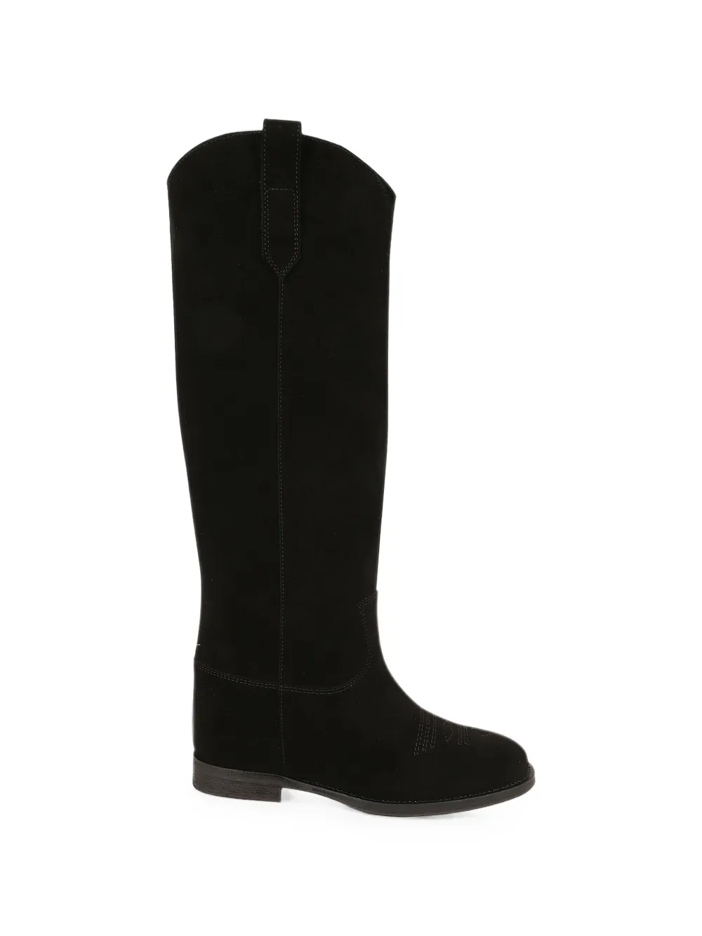 Via Roma 15 Cowboylaarzen Zwart