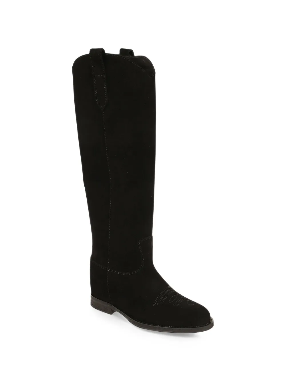 Via Roma 15 Cowboylaarzen Zwart