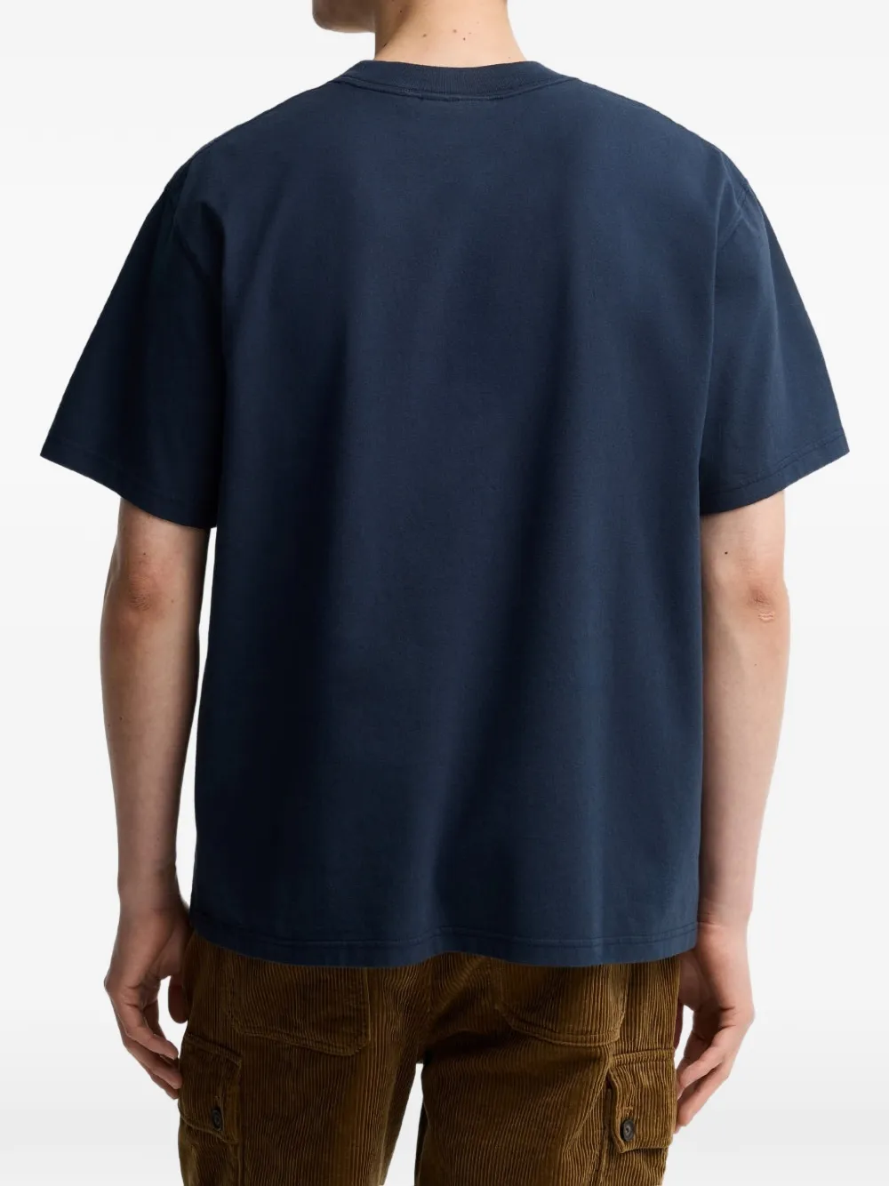 Barbour International T-shirt met grafische print Blauw