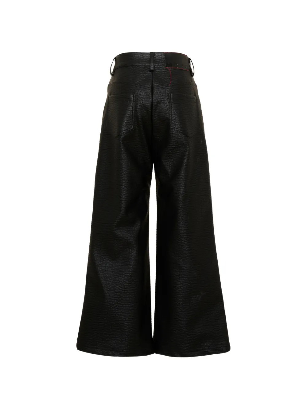 MSGM Kids Broek met geborduurd logo en textuur Zwart