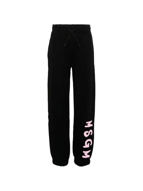 MSGM Kids logo-print track pants