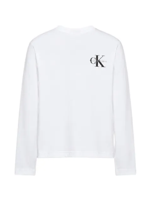 Calvin Klein Kids logo-print long-sleeve T-shirt