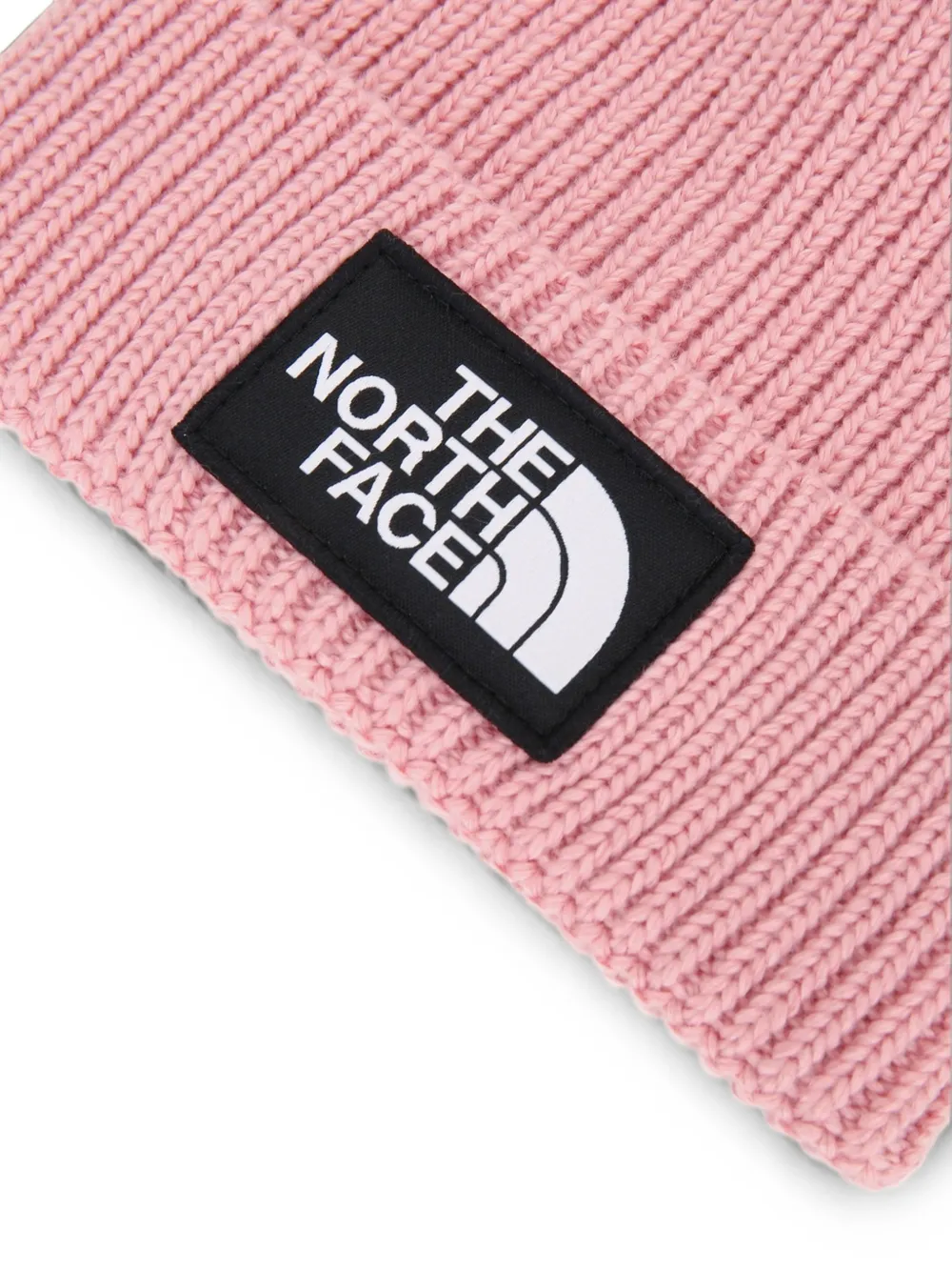 The North Face Kids Muts met omgeslagen rand Roze