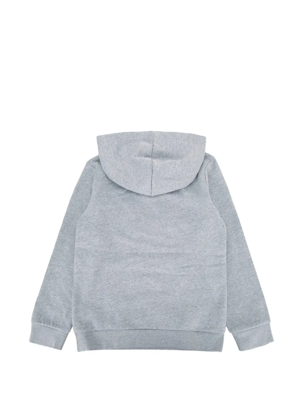 The North Face Kids logo-print hoodie Grijs