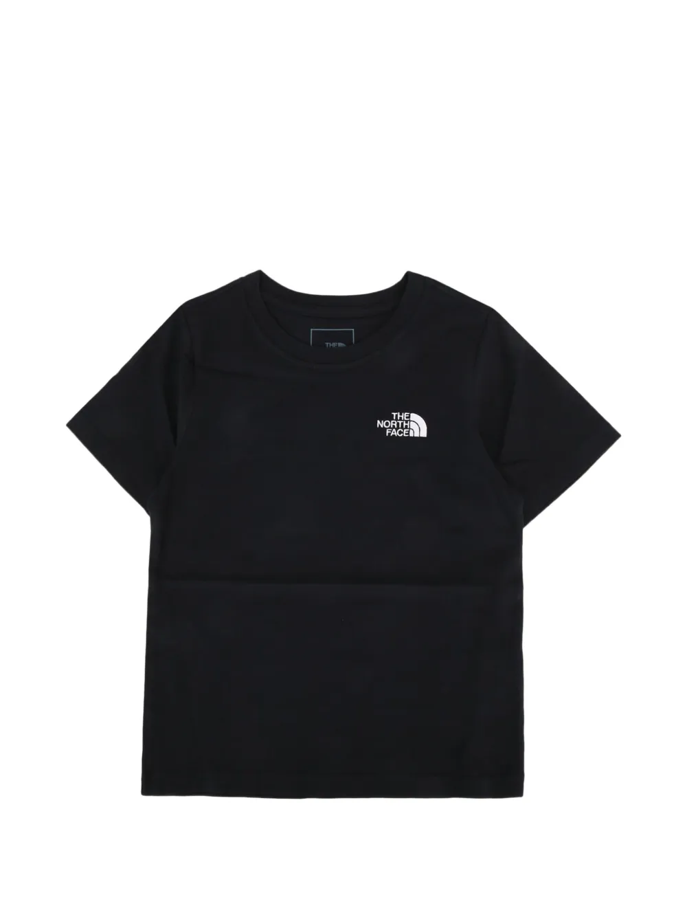 The North Face Kids Evolution Simple Dome skinny katoenen T-shirt Zwart