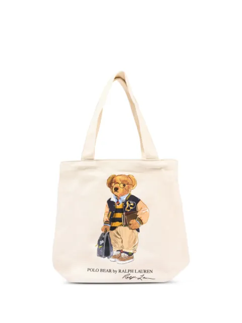 POLO RALPH LAUREN KIDS Polo Bear tote bag