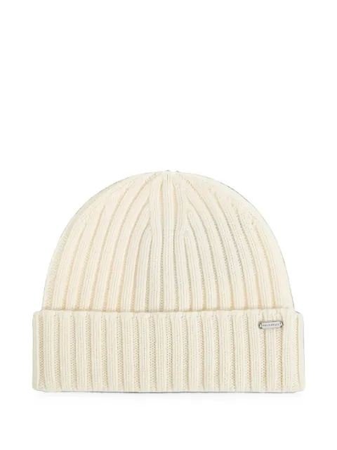 Paul & Shark ribbed-knit beanie hat