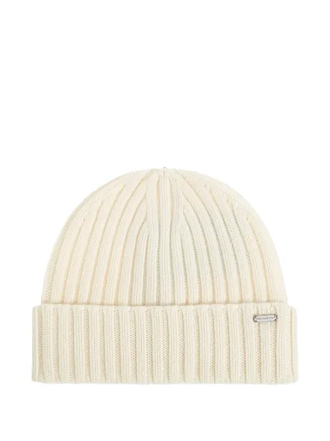 Paul & Shark ribbed-knit beanie hat
