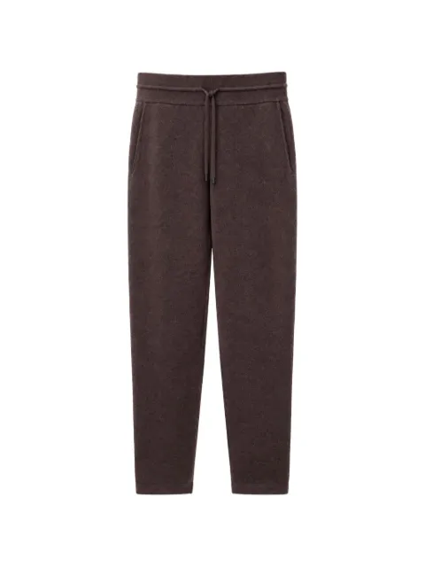 Malo drawstring cashmere track pants