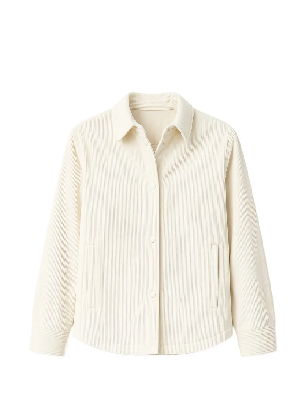 Paul & Shark Corduroy Shirt In Neutral