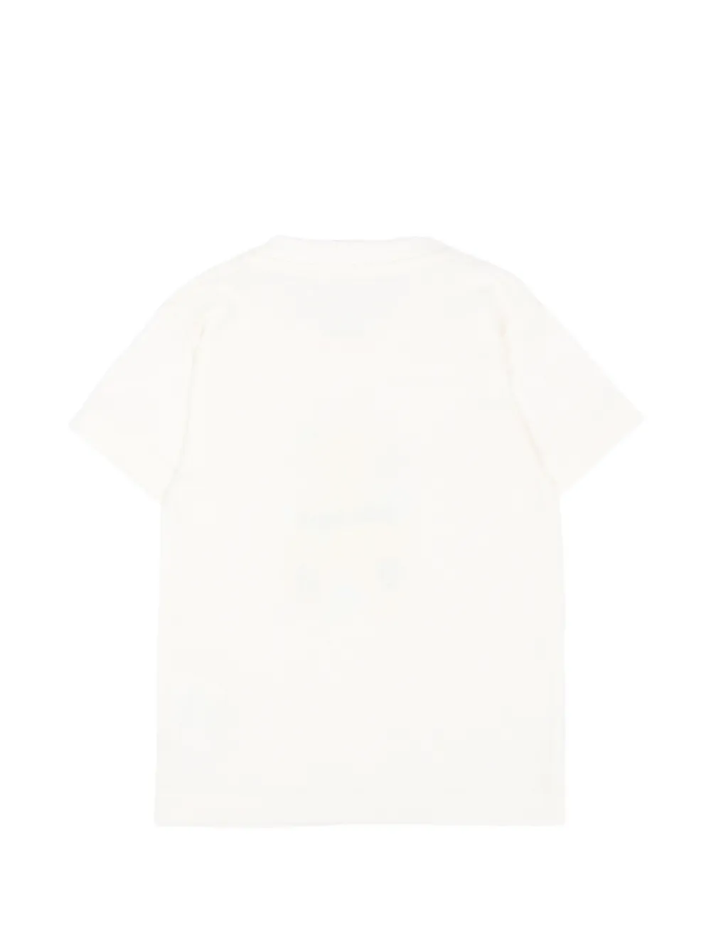 Palm Angels Kids T-shirt met teddybeerprint Wit