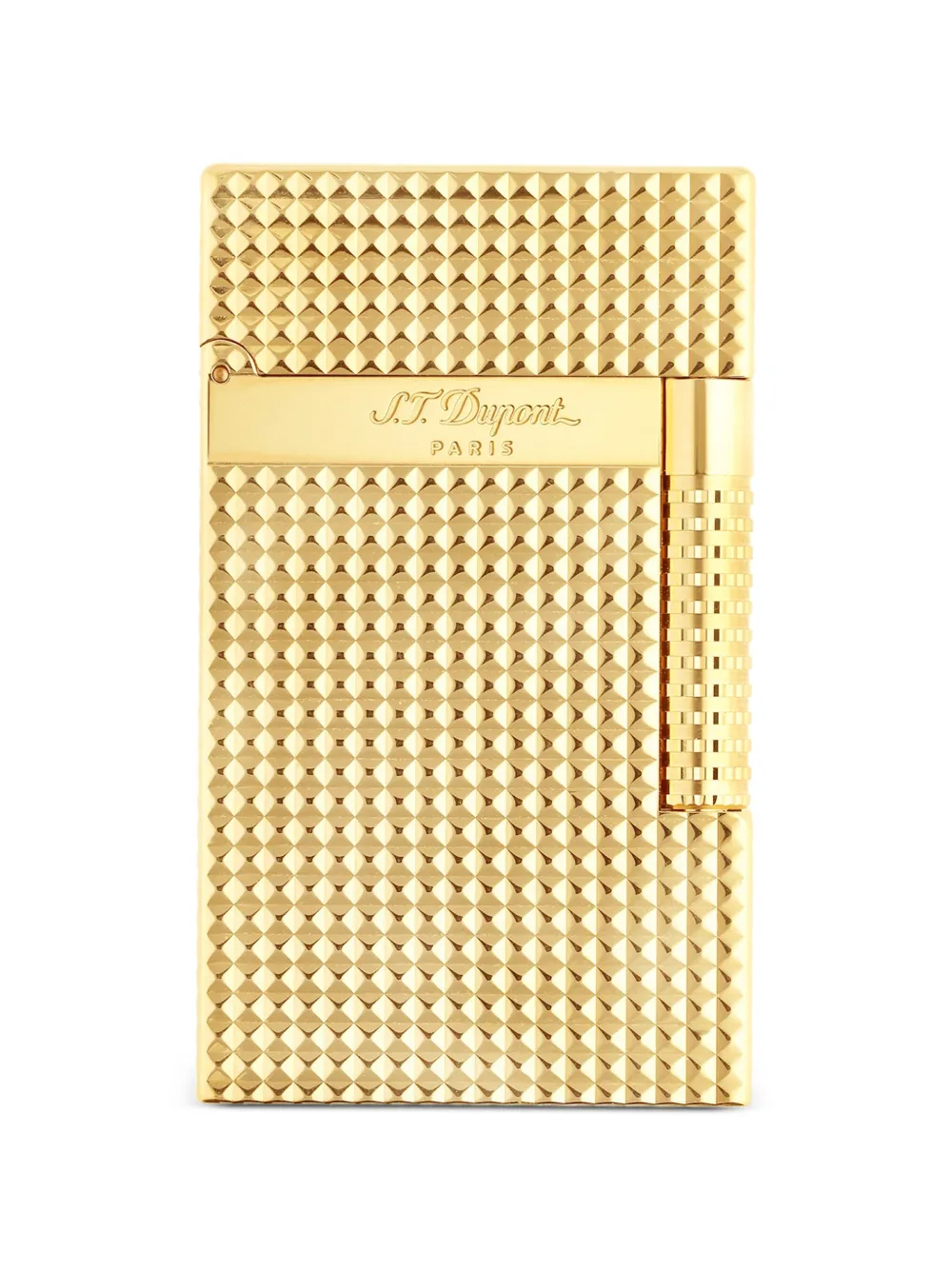 S.T. Dupont diamond-head flip-top lighter - Gold