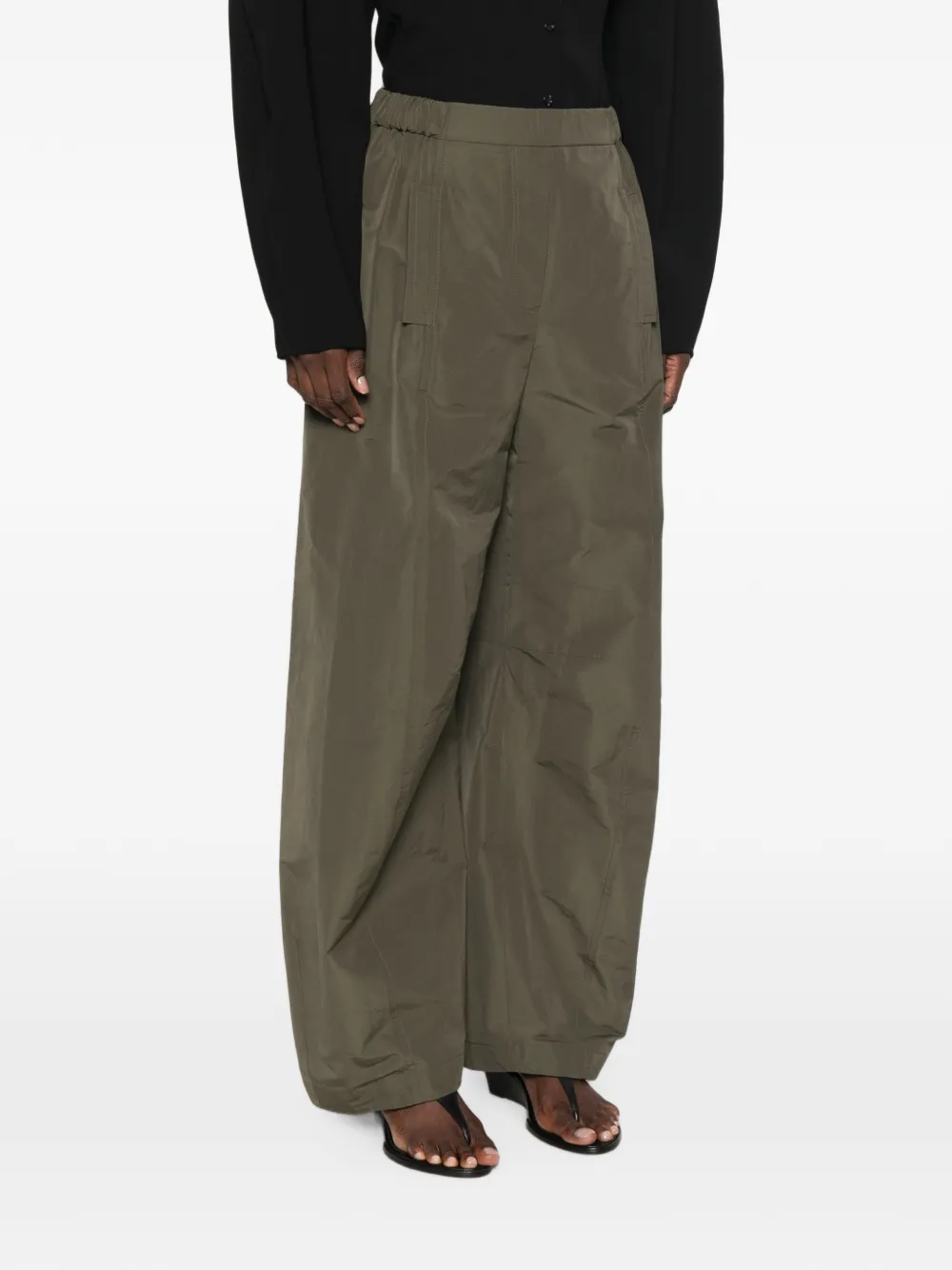 CO.GO Elastische broek Groen