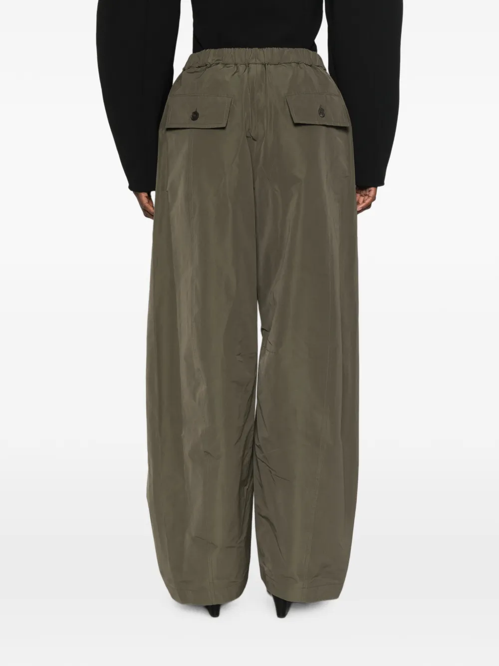CO.GO Elastische broek Groen