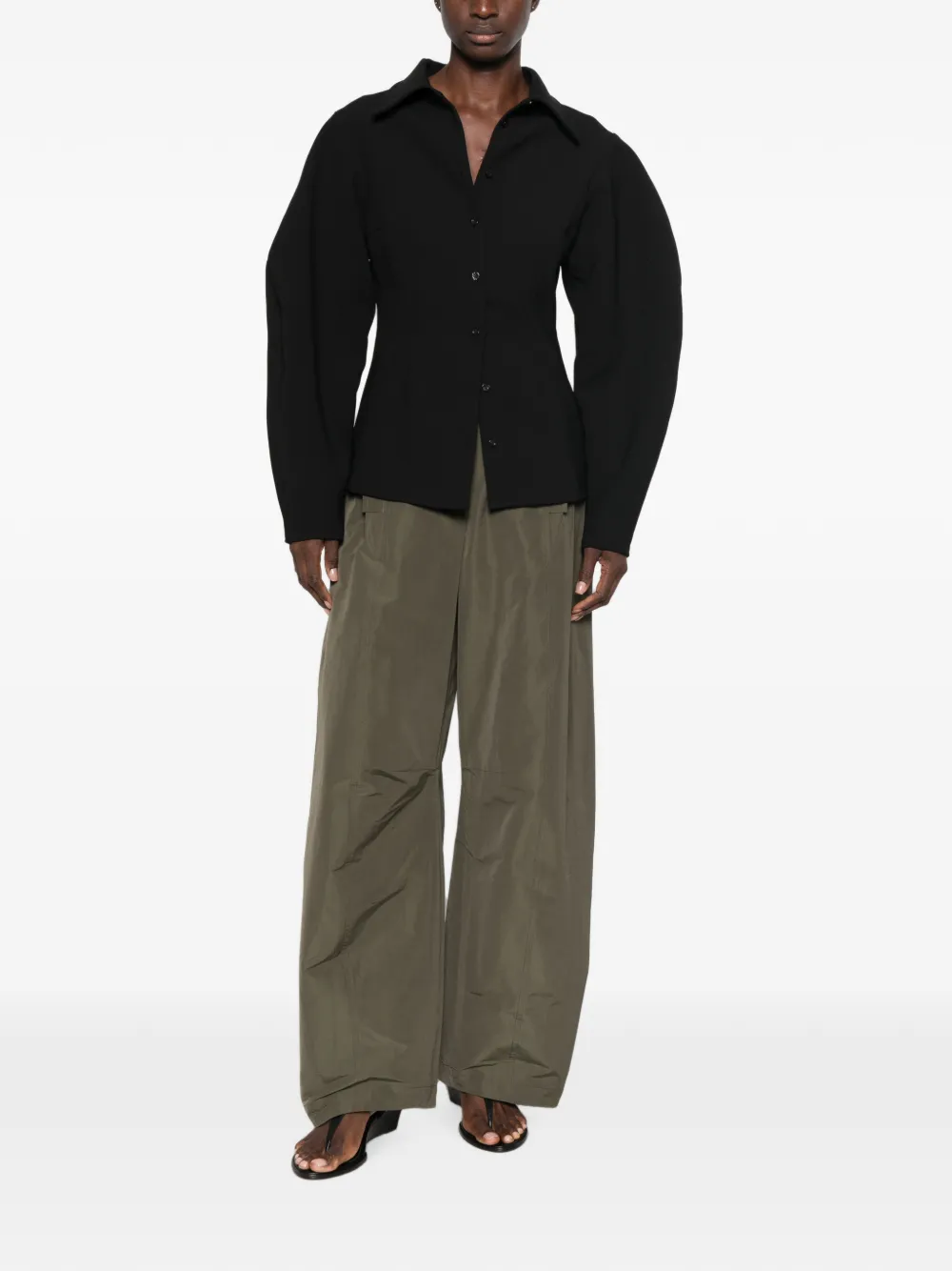 CO.GO Elastische broek Groen