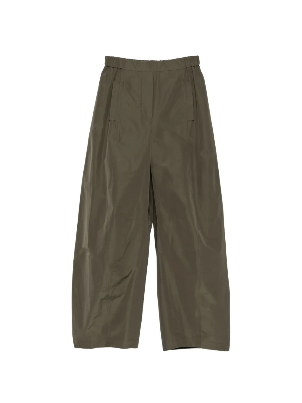 CO.GO elasticated wide-leg trousers