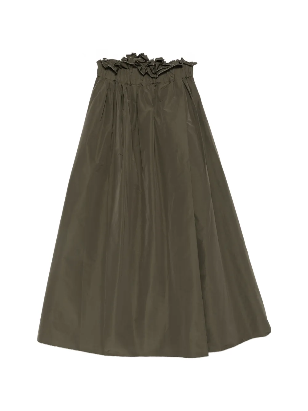 CO.GO pleated maxi skirt