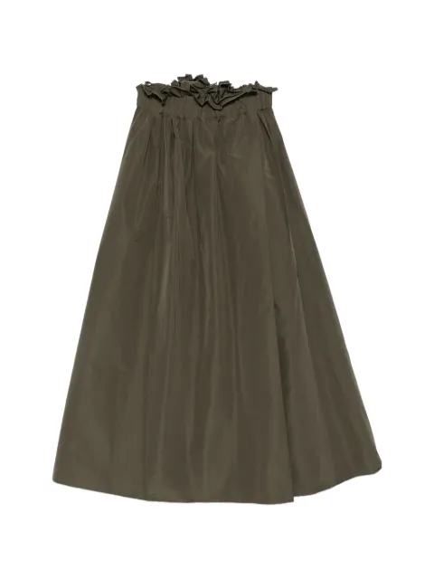 CO.GO pleated maxi skirt