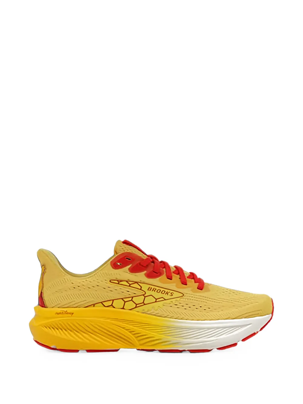 BROOKS x Disney Ghost 17 Winnie the Pooh sneakers Geel