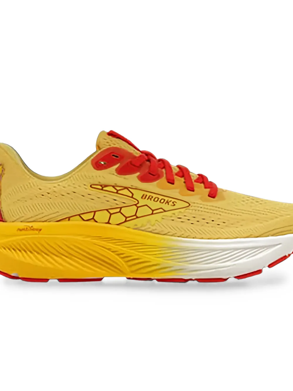 BROOKS x Disney Ghost 17 Winnie the Pooh sneakers Geel