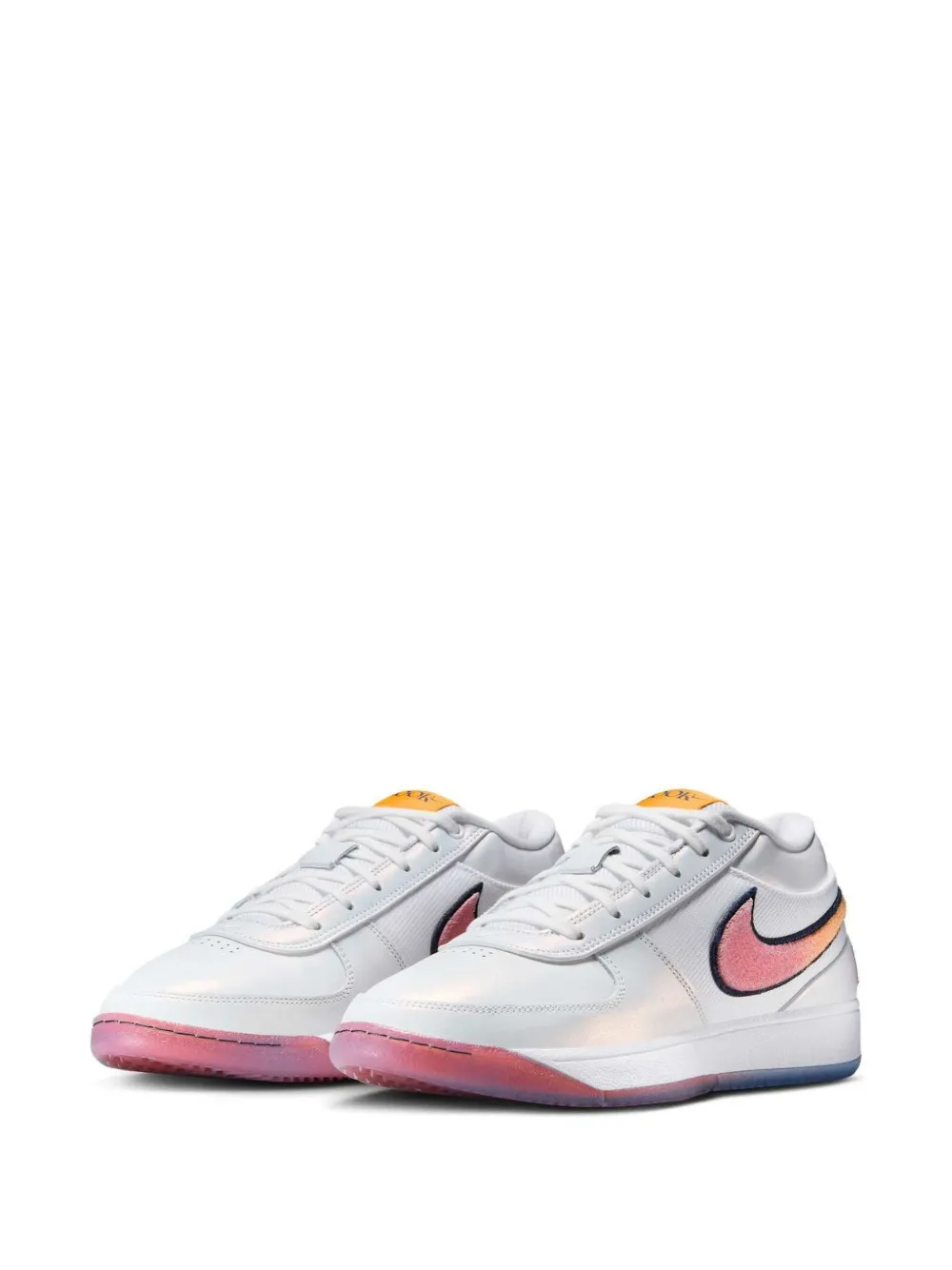 Nike Book 1 iridescent-effect sneakers Wit