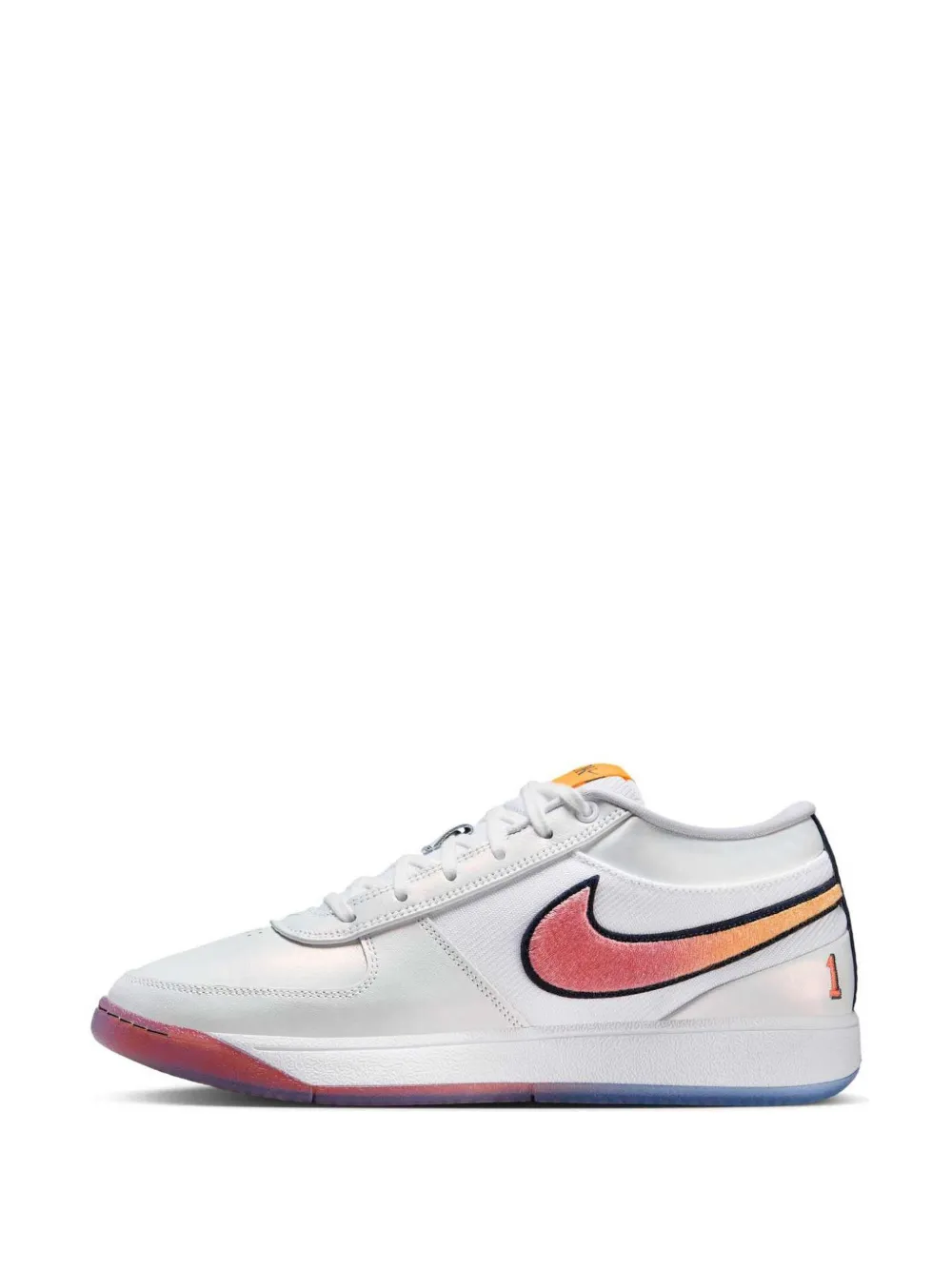 Nike Book 1 iridescent-effect sneakers Wit