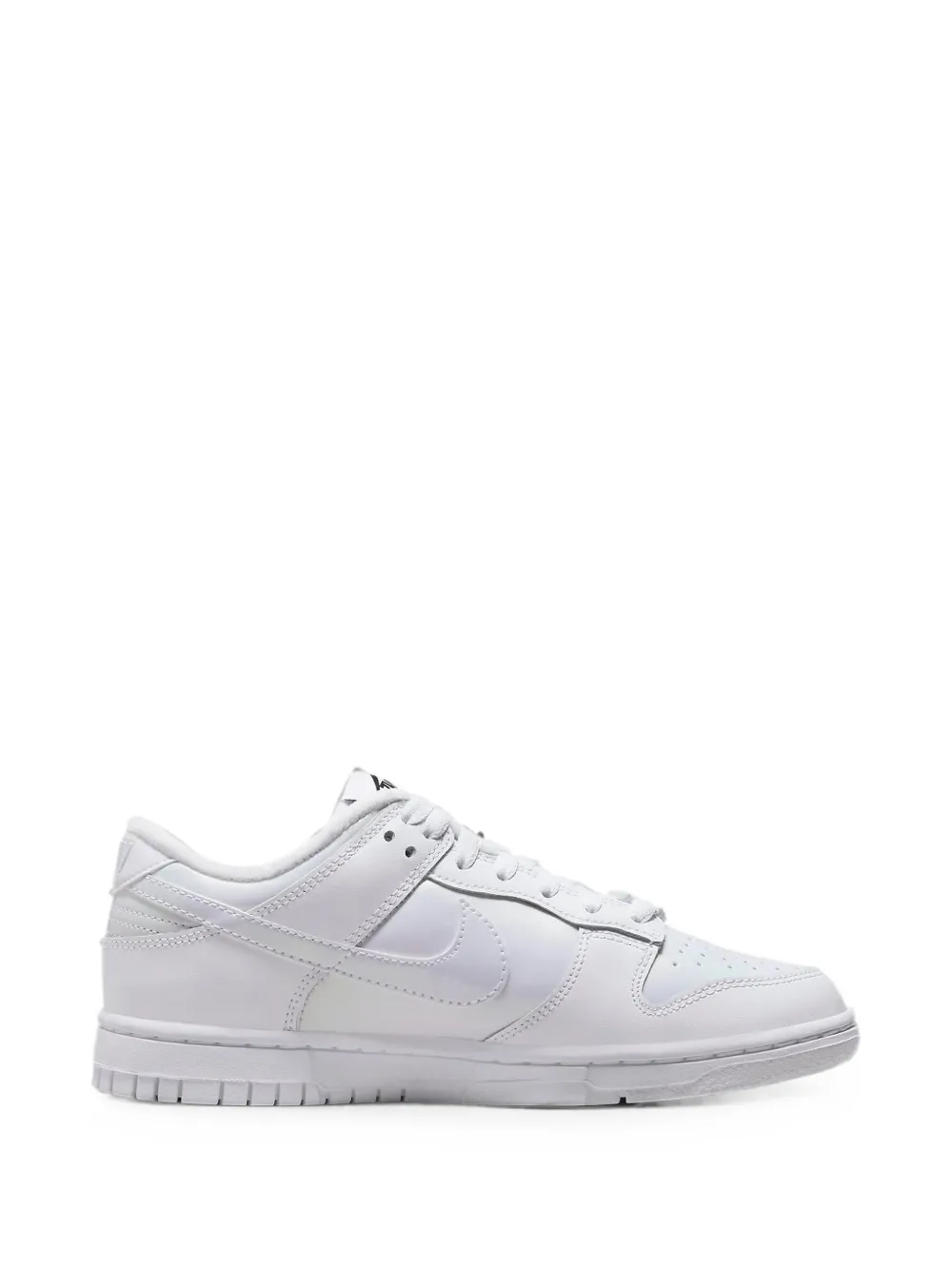 Nike Dunk Low iridescent sneakers Wit