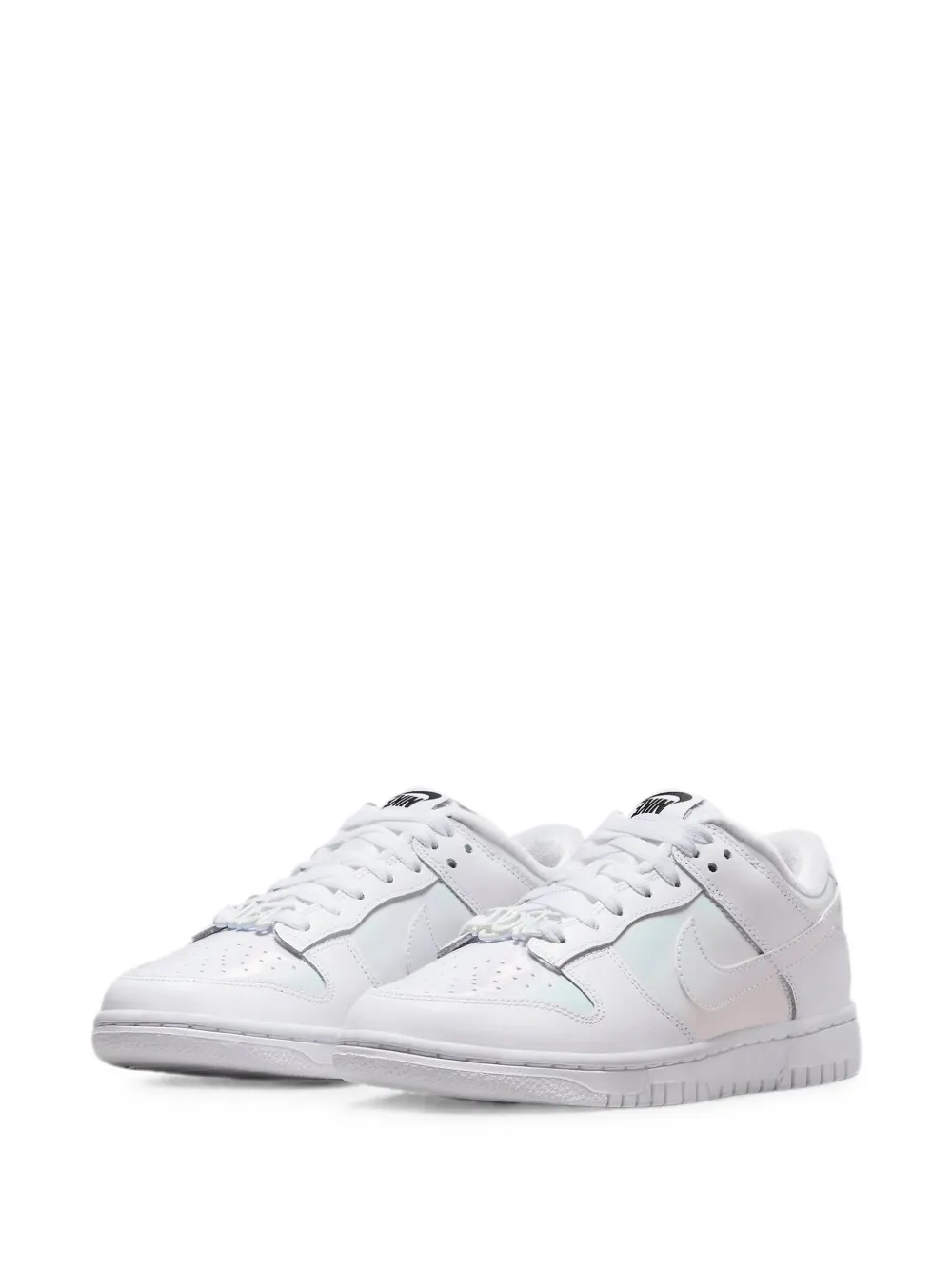 Nike Dunk Low iridescent sneakers Wit