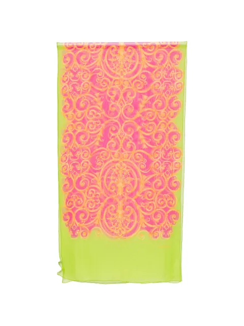 Versace Pre-Owned fular con estampado Barocco 2000