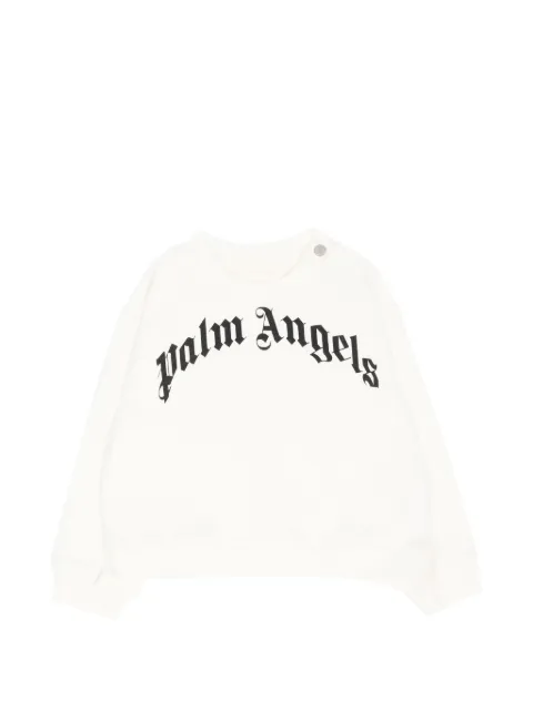 Palm Angels Kids logo-print sweatshirt