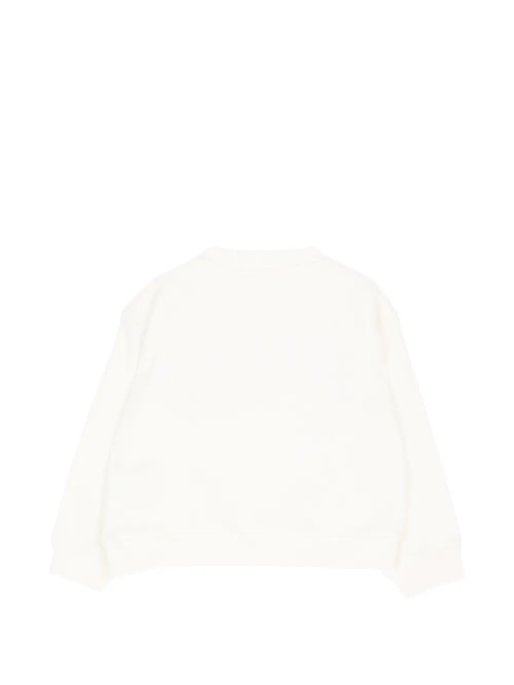 Palm Angels Kids Sweater met logoprint Wit