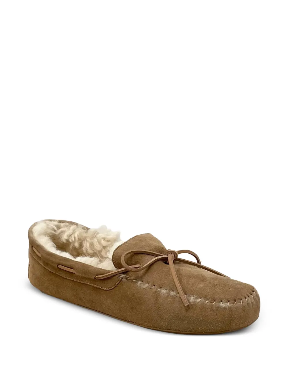The Row Lucca slippers - Brown