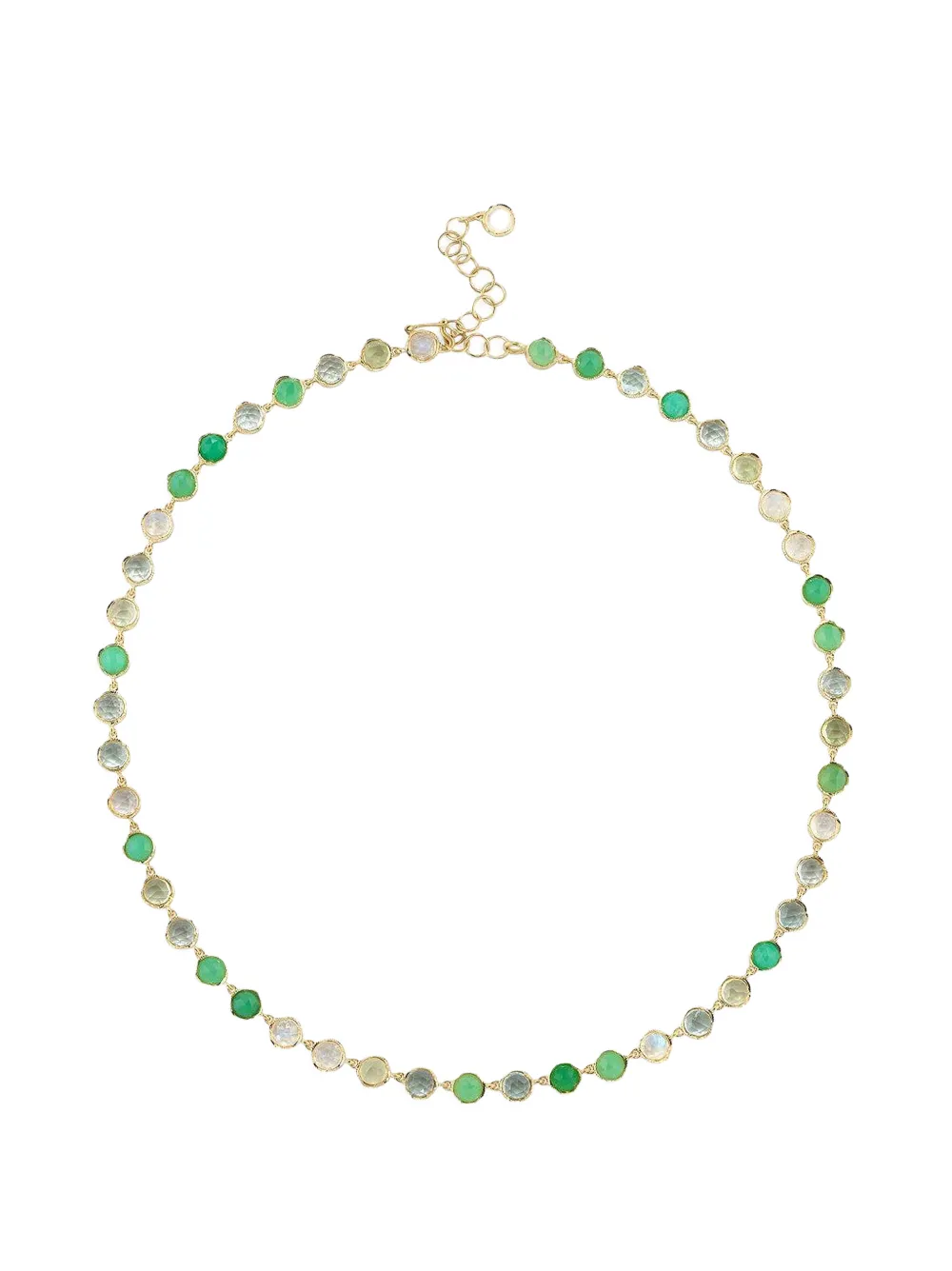 Irene Neuwirth prehnite and moonstone necklace