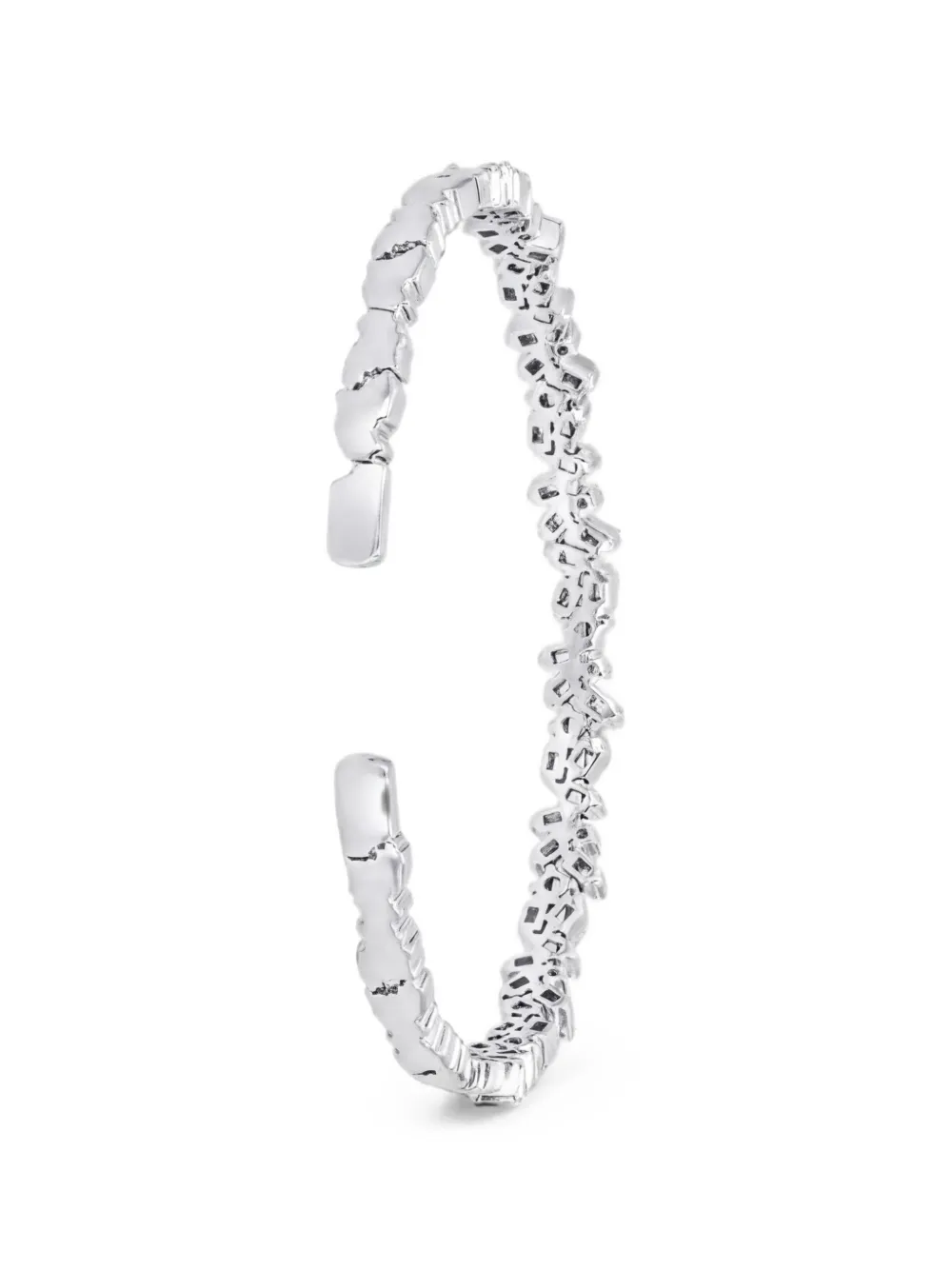 Suzanne Kalan Sparkler Armreif mit Diamanten - Silber