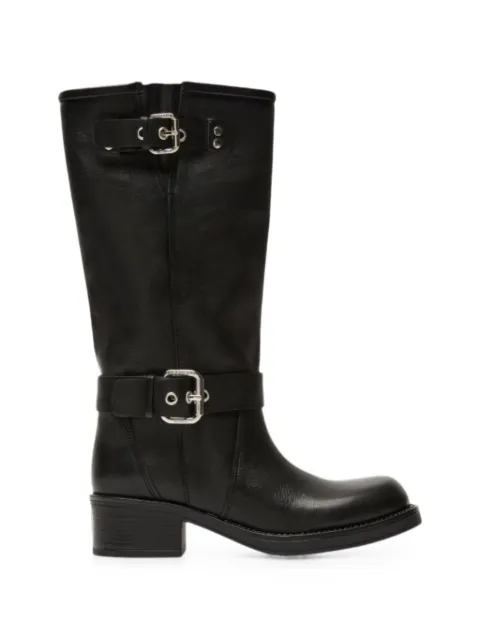 Weekend Max Mara buckle-detail leather boots