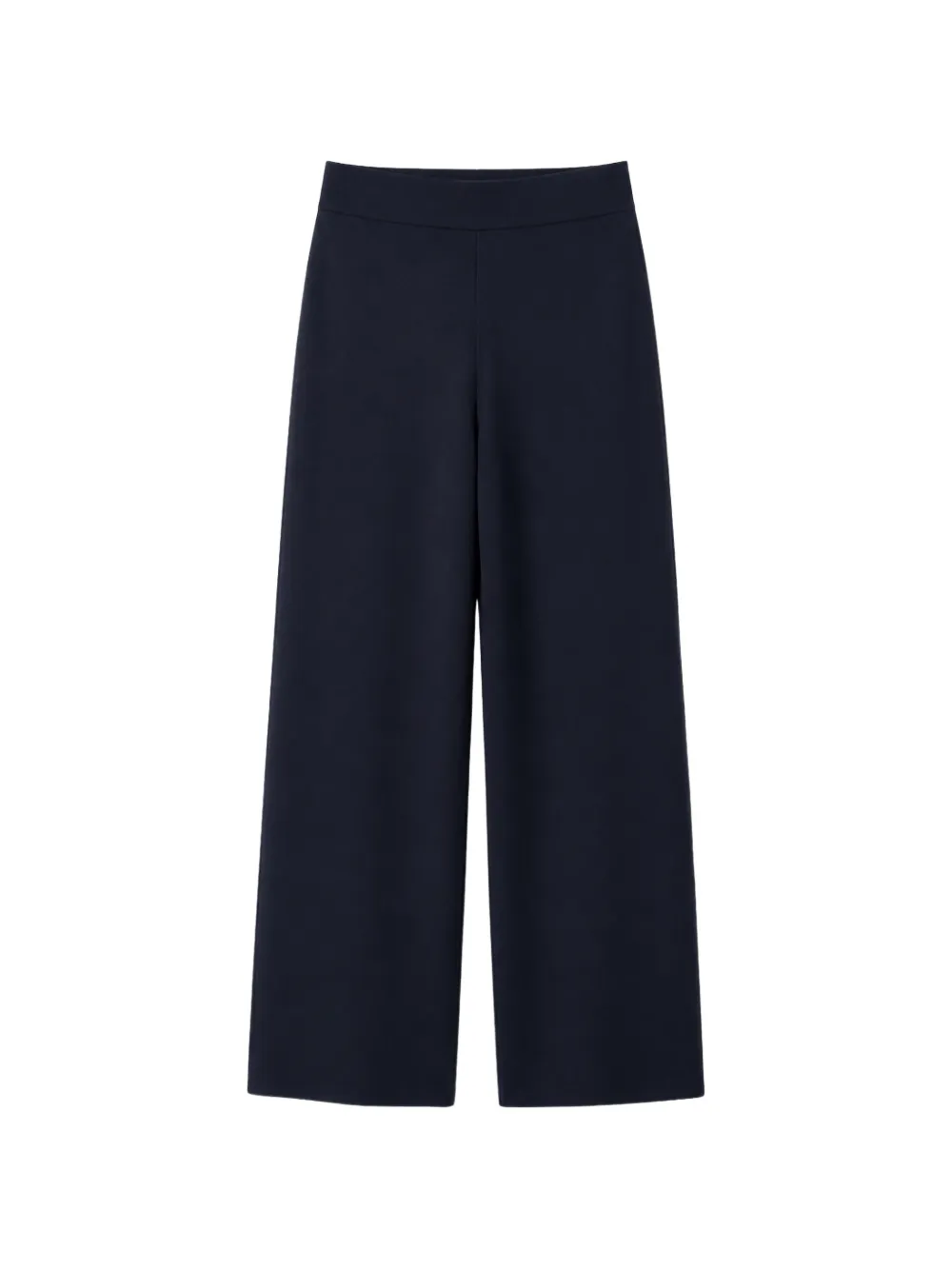 Max Mara wide-leg darted trousers - Blu